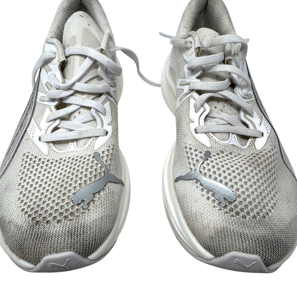 Puma Deviate Nitro 3 Men's Road Running Shoes White Size 8.5 - Picture 4 of 9